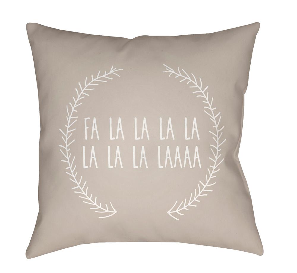 Livabliss - Falalalala 18inLx18inW Accent Pillow - HDY025-1818 veiw 1