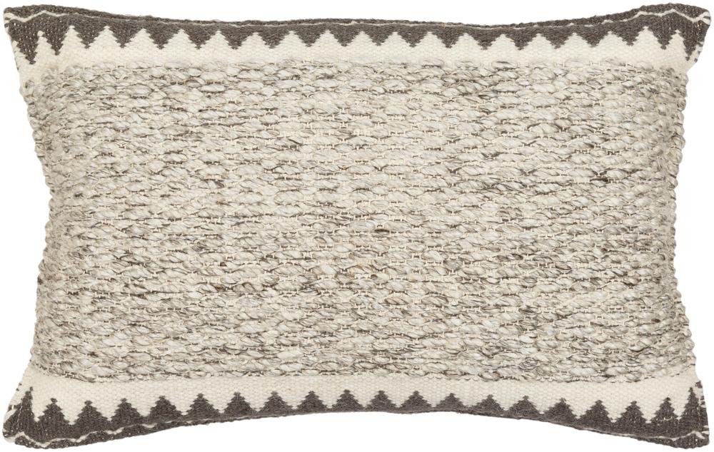 Livabliss - Faroe 14inLx22inW Lumbar Pillow - With Down Insert - FAO003-1422D veiw 1
