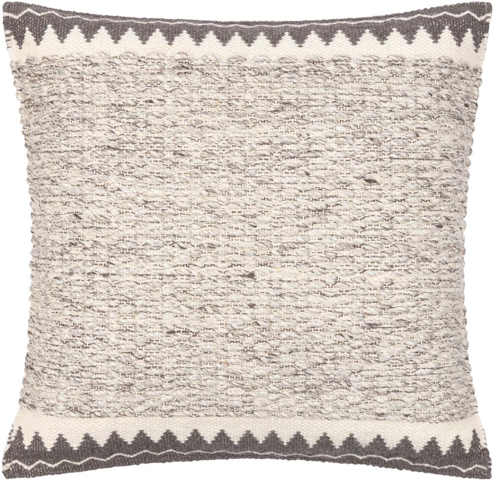 Livabliss - Faroe 20inLx20inW Accent Pillow - With Down Insert - FAO003-2020D veiw 1