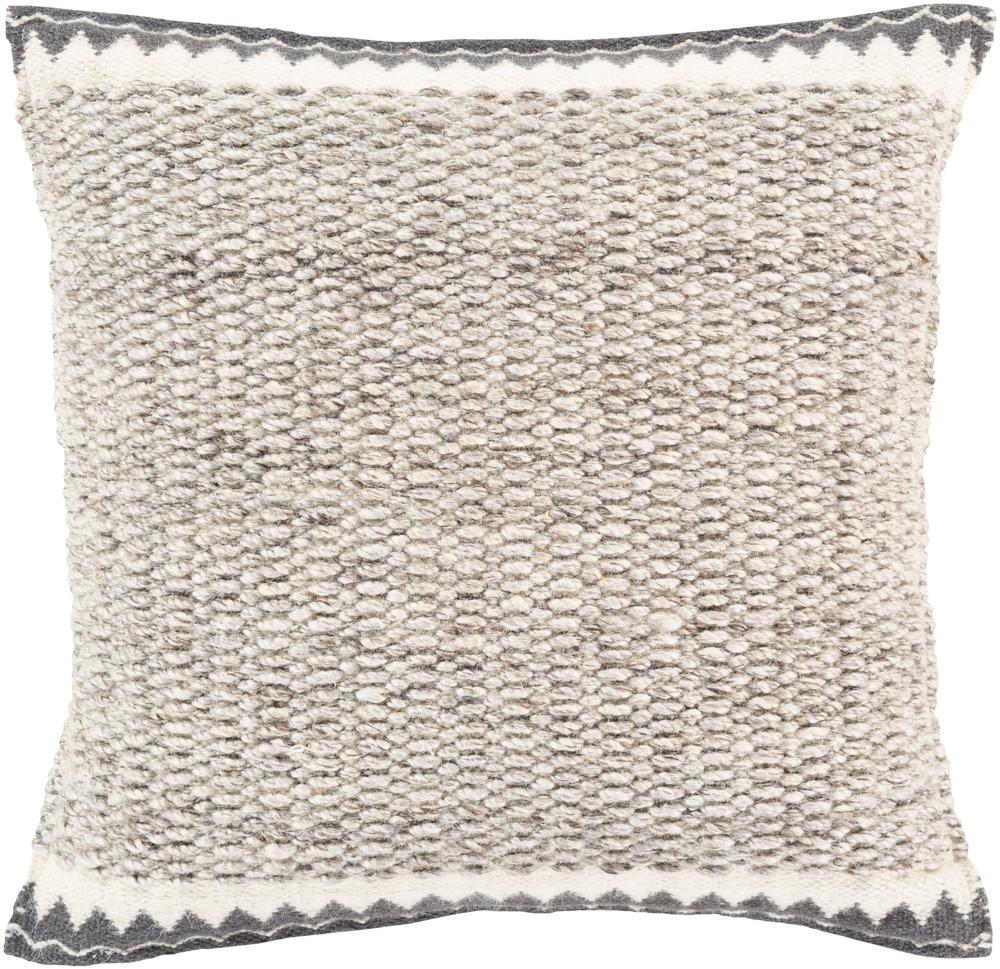 Livabliss - Faroe 22inLx22inW Accent Pillow - With Down Insert - FAO003-2222D veiw 1