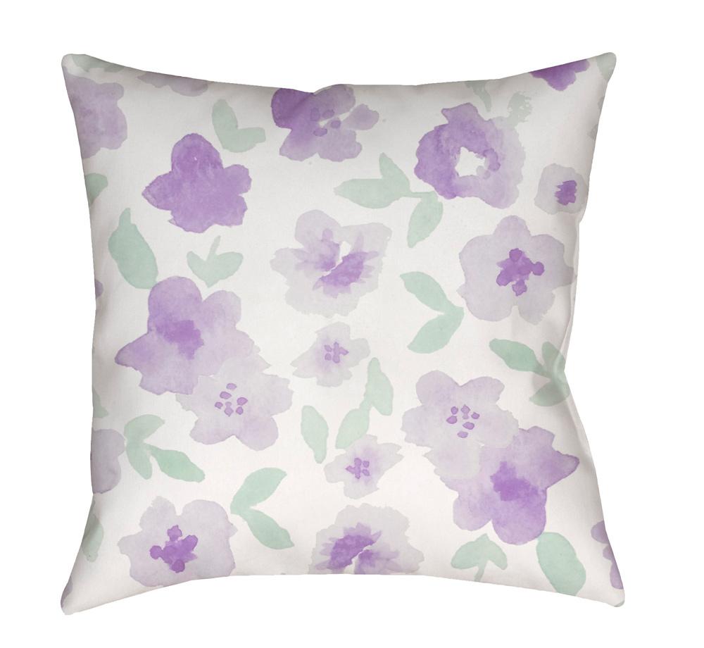 Livabliss - Flowers 18inLx18inW Accent Pillow - WMOM005-1818 veiw 1