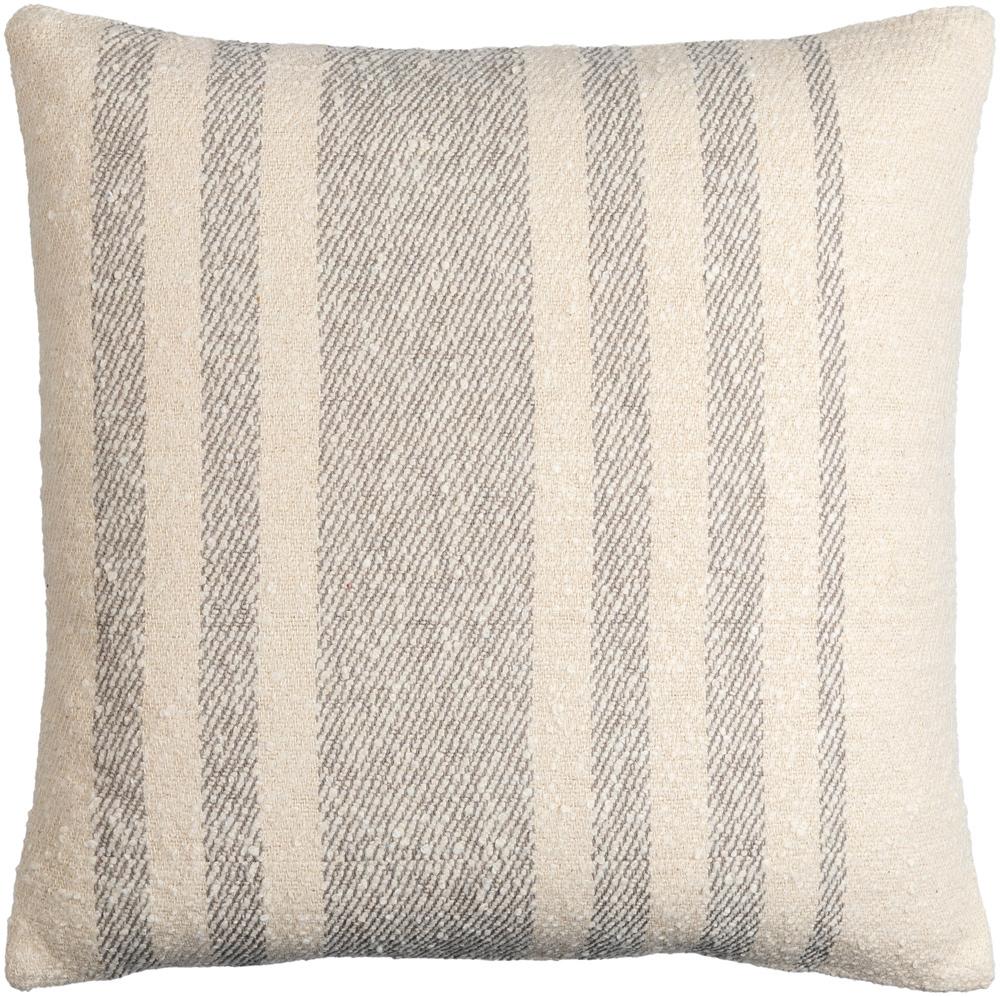 Livabliss - Francine 20inLx20inW Accent Pillow - With Down Insert - FCI002-2020D veiw 1