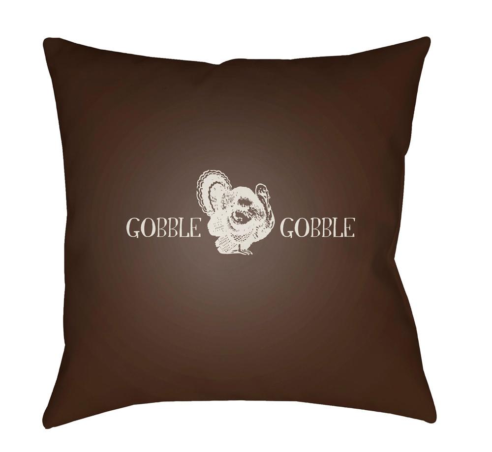 Livabliss - Gobble Gobble 20inLx20inW Accent Pillow - GOBB004-2020 veiw 1