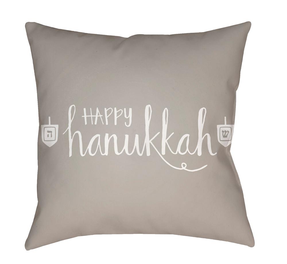 Livabliss - Happy Hannukah 18inLx18inW Accent Pillow - HDY028-1818 veiw 1