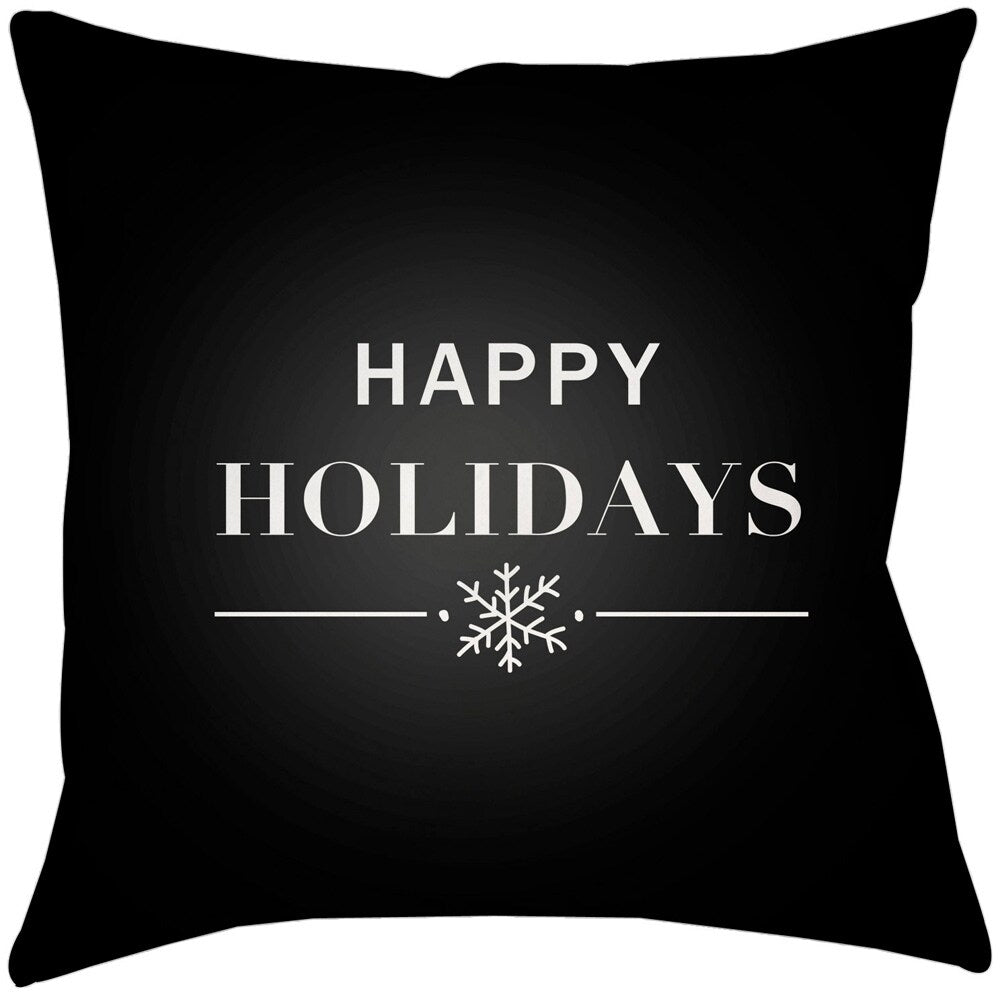 Livabliss - Happy Holidays 16inLx16inW Accent Pillow - PHDHH001-1616 veiw 1