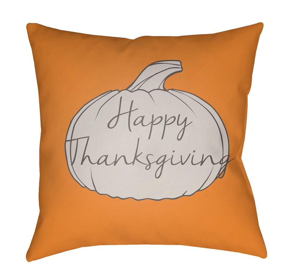 Livabliss - Happy Thanksgiving 20inLx20inW Accent Pillow - HPY002-2020 veiw 1