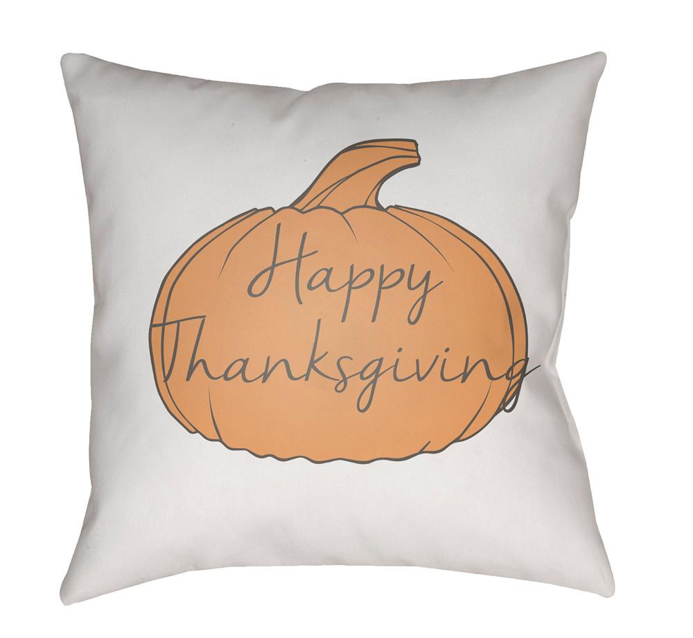 Livabliss - Happy Thanksgiving 20inLx20inW Accent Pillow - HPY004-2020 veiw 1