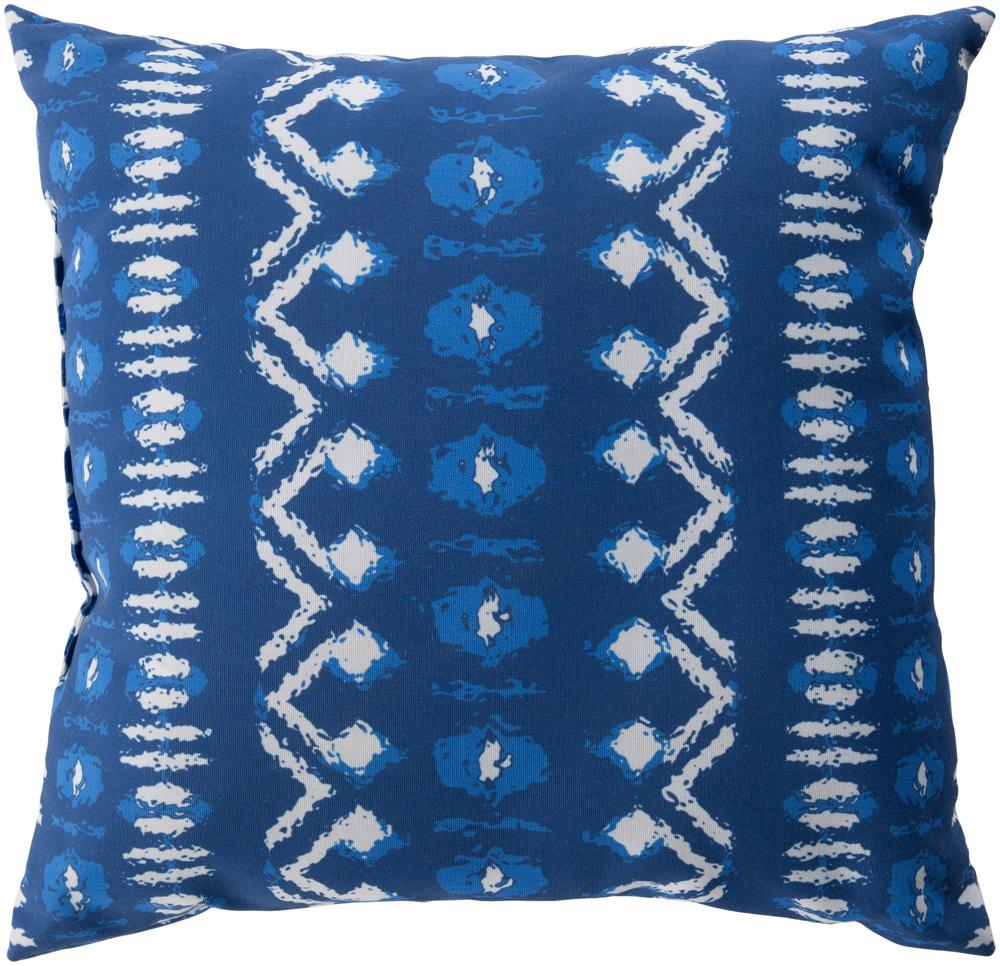Livabliss - Indigo Blues 20inLx20inW Accent Pillow - ID006-2020 veiw 1