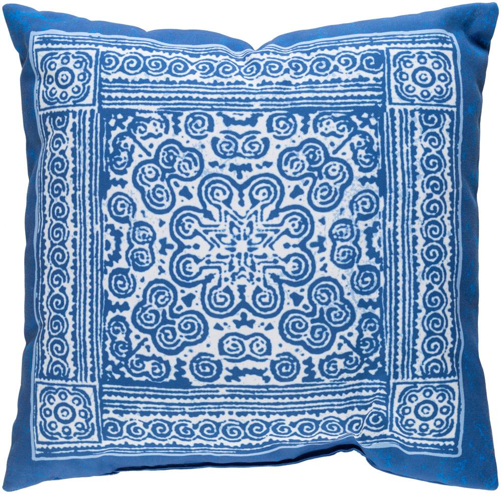Livabliss - Indigo Blues 18inLx18inW Accent Pillow - ID008-1818 veiw 1