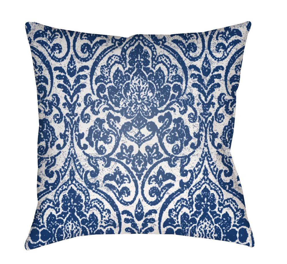 Livabliss - Indigo Blues 20inLx20inW Accent Pillow - ID009-2020 veiw 1