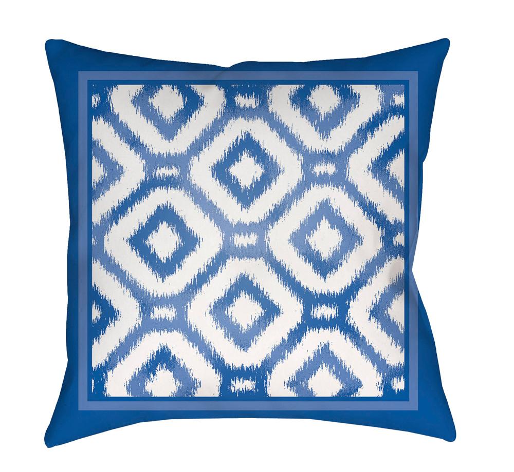 Livabliss - Indigo Blues 18inLx18inW Accent Pillow - ID015-1818 veiw 1