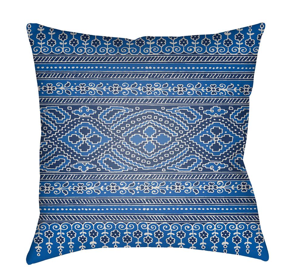 Livabliss - Indigo Blues 18inLx18inW Accent Pillow - ID018-1818 veiw 1