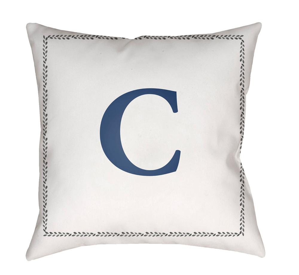 Livabliss - Initials 18inLx18inW Accent Pillow - INT003-1818 veiw 1