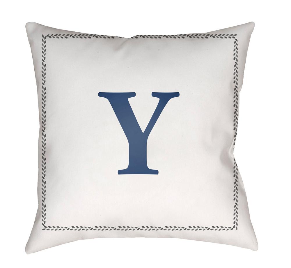Livabliss - Initials 20inLx20inW Accent Pillow - INT025-2020 veiw 1