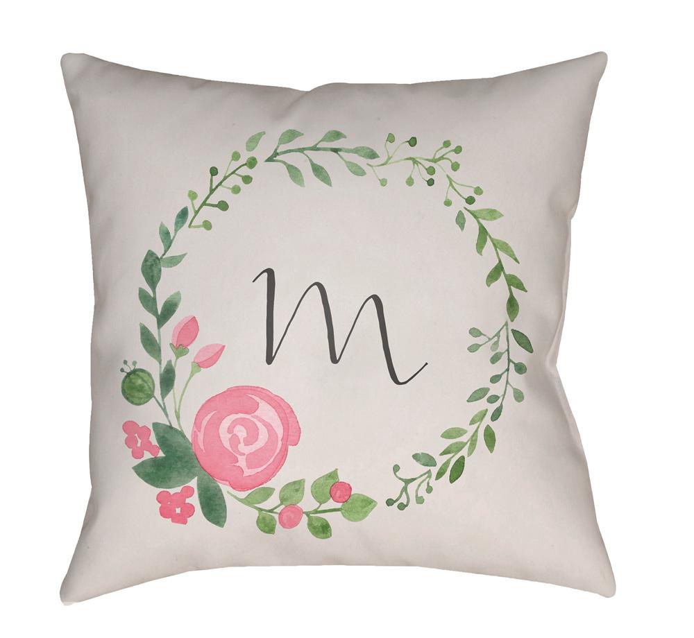 Livabliss - Initials II 18inLx18inW Accent Pillow - INT039-1818 veiw 1