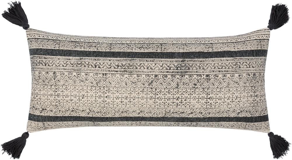 Livabliss - Janya 14inLx32inW Lumbar Pillow - With Down Insert - JNY004-1432D veiw 1