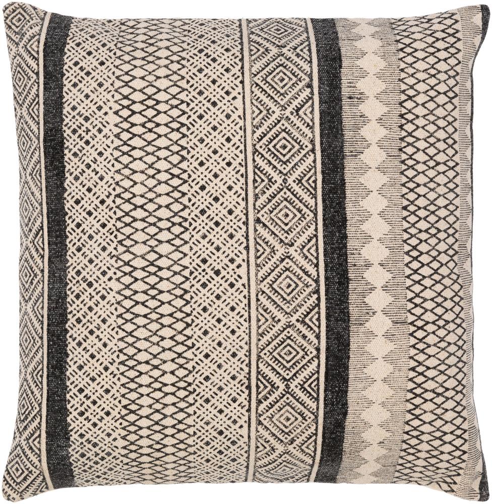 Livabliss - Janya 22inLx22inW Accent Pillow - With Down Insert - JNY007-2222D veiw 1