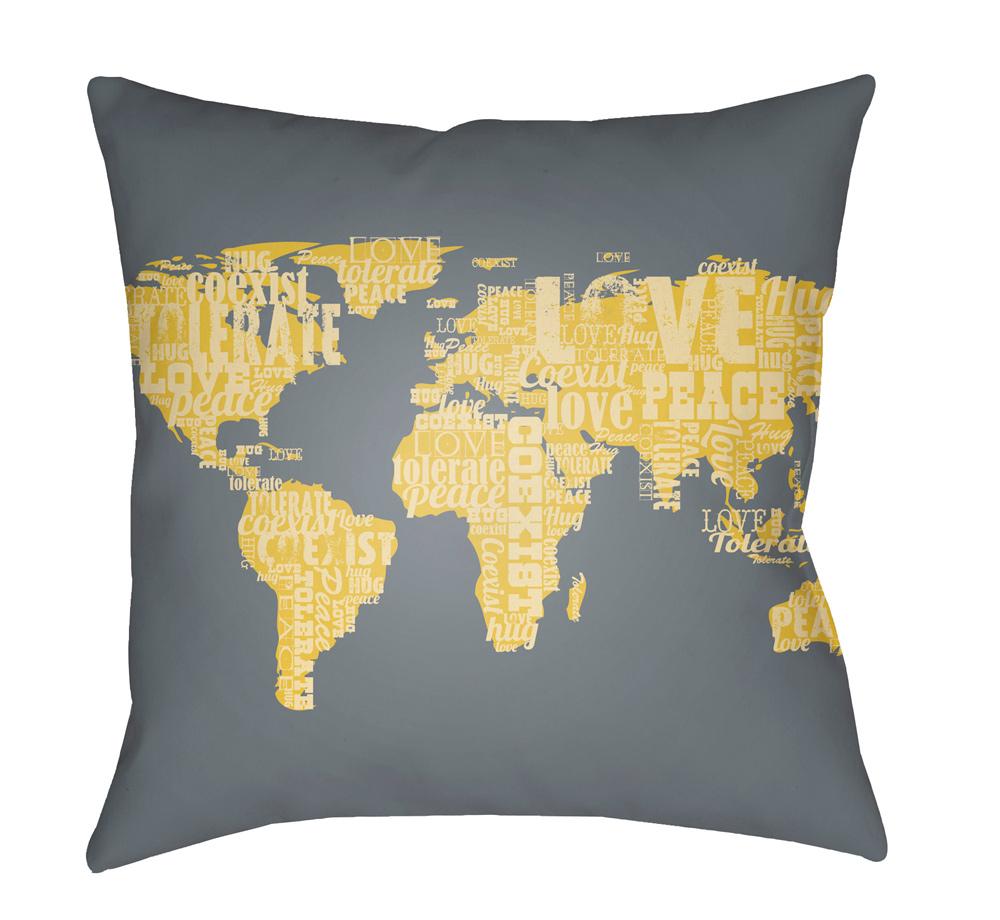 Livabliss - Jetset 20inLx20inW Accent Pillow - JT006-2020 veiw 1