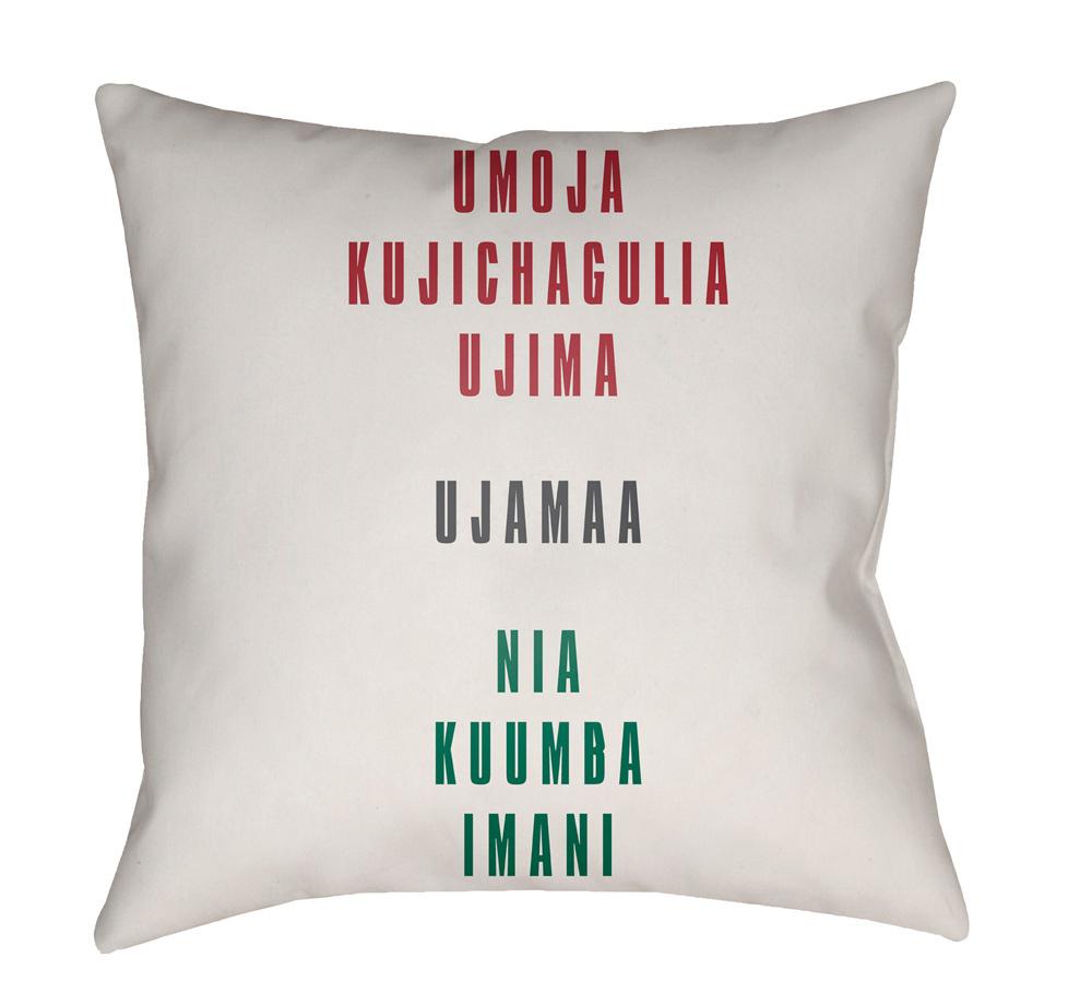 Livabliss - Kwanzaa III 20inLx20inW Accent Pillow - HDY053-2020 veiw 1