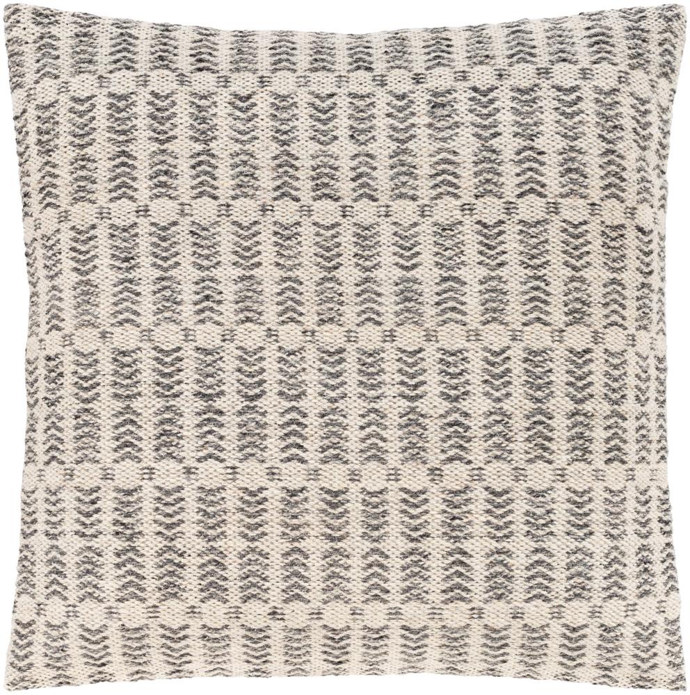 Livabliss - Leif 20inLx20inW Accent Pillow - With Down Insert - LIF001-2020D veiw 1