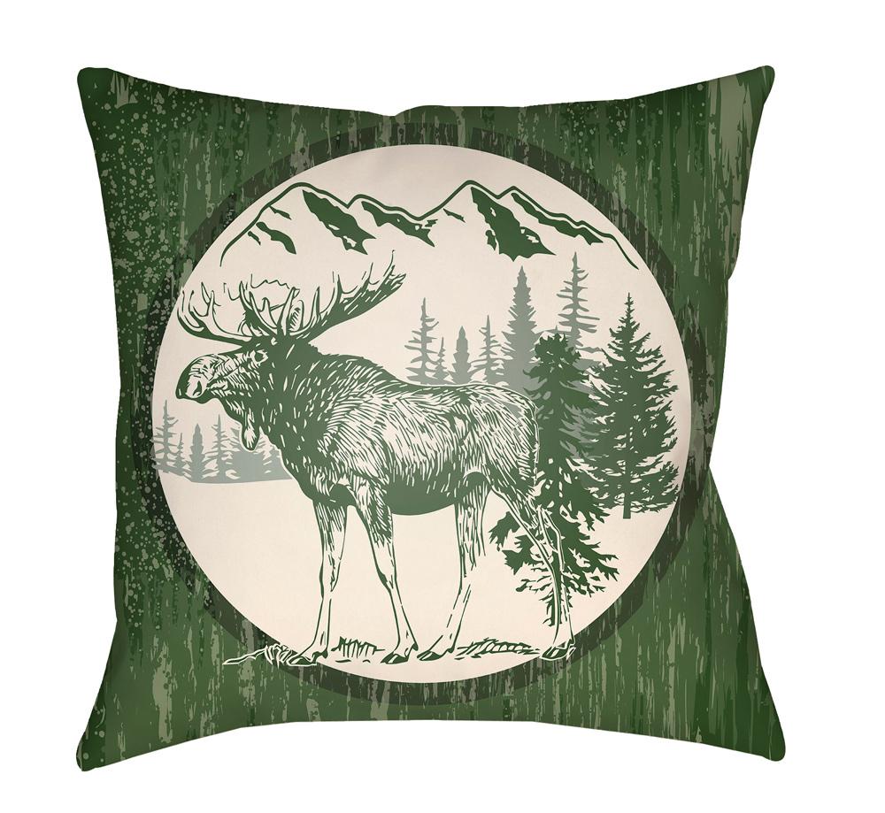 Livabliss - Lodge Cabin 22inLx22inW Accent Pillow - LGCB2019-2222 veiw 1