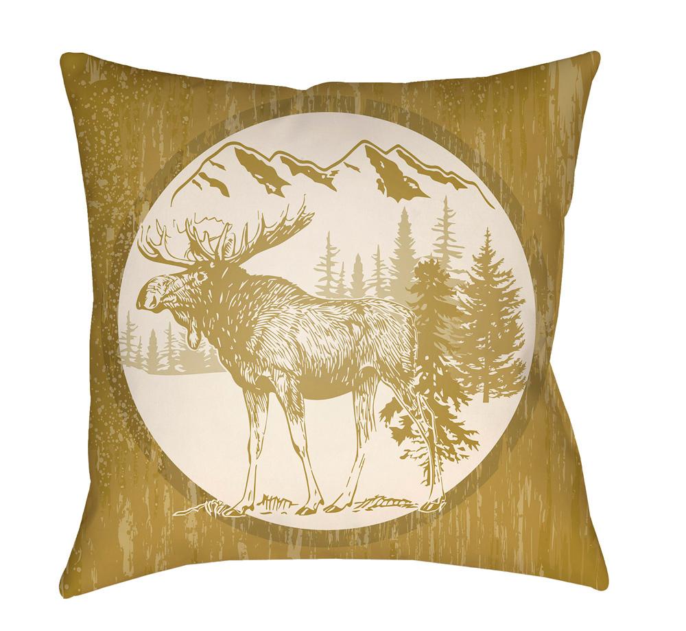 Livabliss - Lodge Cabin 16inLx16inW Accent Pillow - LGCB2022-1616 veiw 1