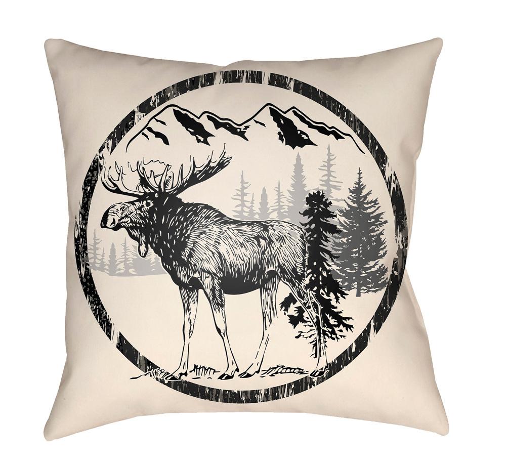 Livabliss - Lodge Cabin 26inLx26inW Floor Pillow - LGCB2026-2626 veiw 1