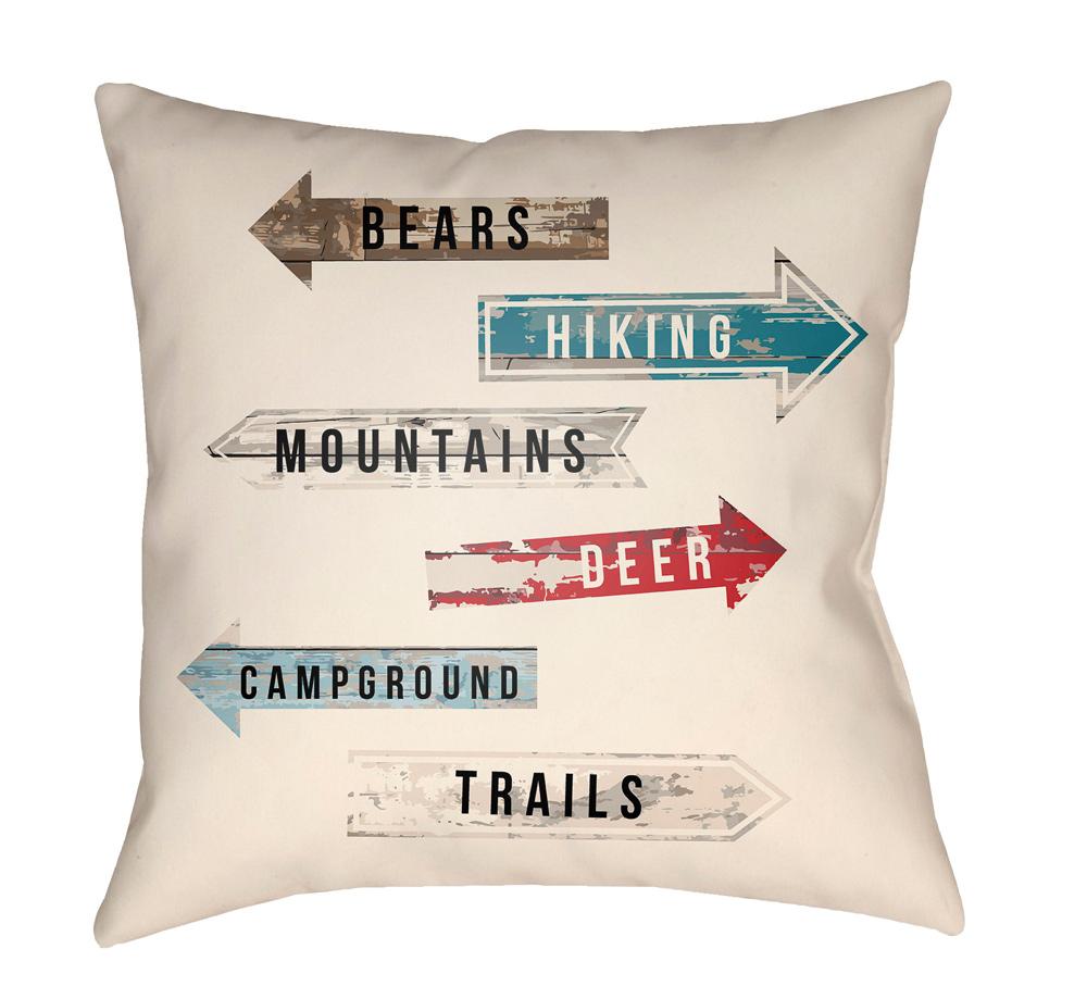 Livabliss - Lodge Cabin 22inLx22inW Accent Pillow - LGCB2073-2222 veiw 1