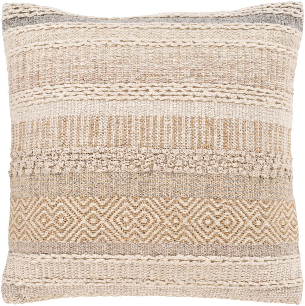Livabliss - Lorens 20inLx20inW Accent Pillow - With Poly Insert - LNS002-2020P veiw 1