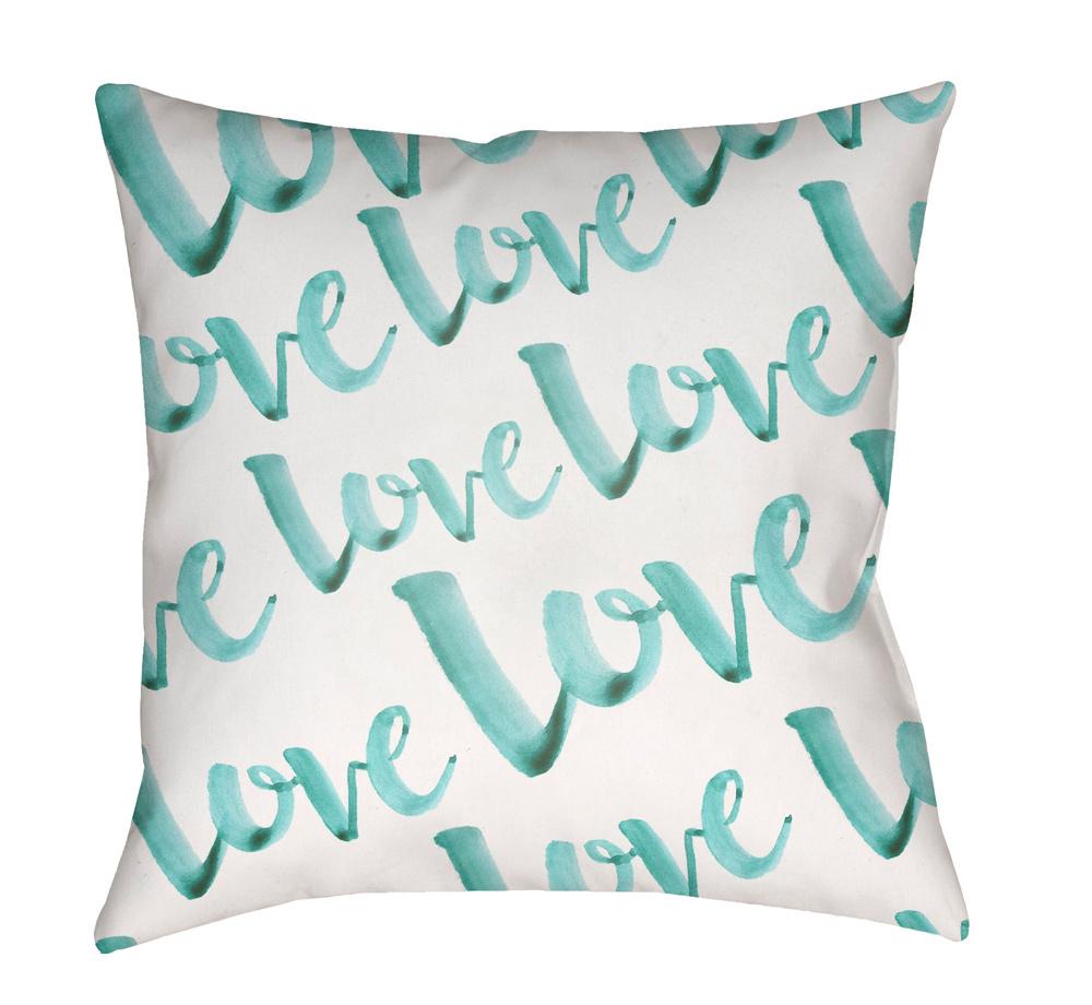 Livabliss - Love 20inLx20inW Accent Pillow - HEART005-2020 veiw 1