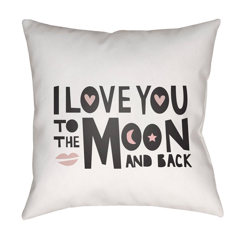 Livabliss - Love To Moon 18inLx18inW Accent Pillow - QTE048-1818 veiw 1