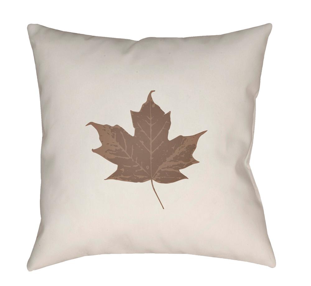 Livabliss - Maple 18inLx18inW Accent Pillow - LEF004-1818 veiw 1