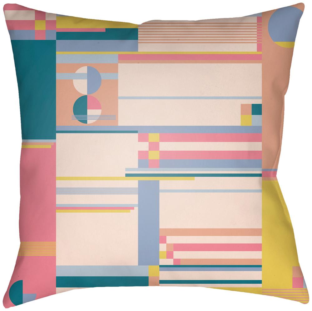 Livabliss - Memphis Geo 18inLx18inW Accent Pillow - MPG001-1818 veiw 1