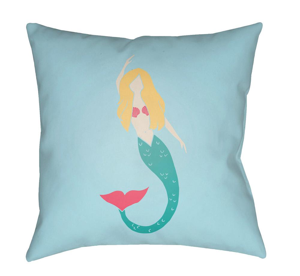 Livabliss - Mermaid 20inLx20inW Accent Pillow - LIL054-2020 veiw 1
