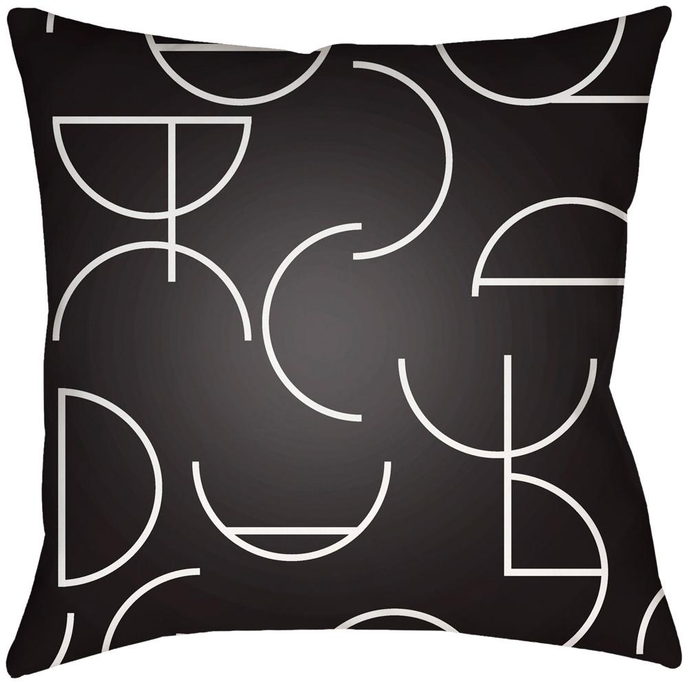 Livabliss - Modern Circles 16inLx16inW Accent Pillow - MEC001-1616 veiw 1