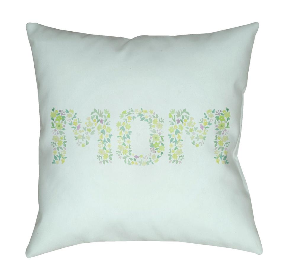 Livabliss - Mom 18inLx18inW Accent Pillow - WMOM008-1818 veiw 1