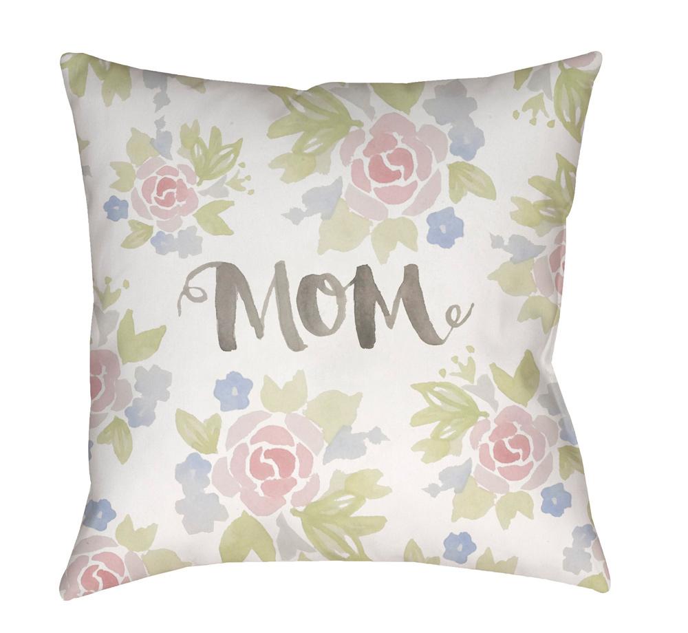 Livabliss - Mom II 20inLx20inW Accent Pillow - WMOM016-2020 veiw 1