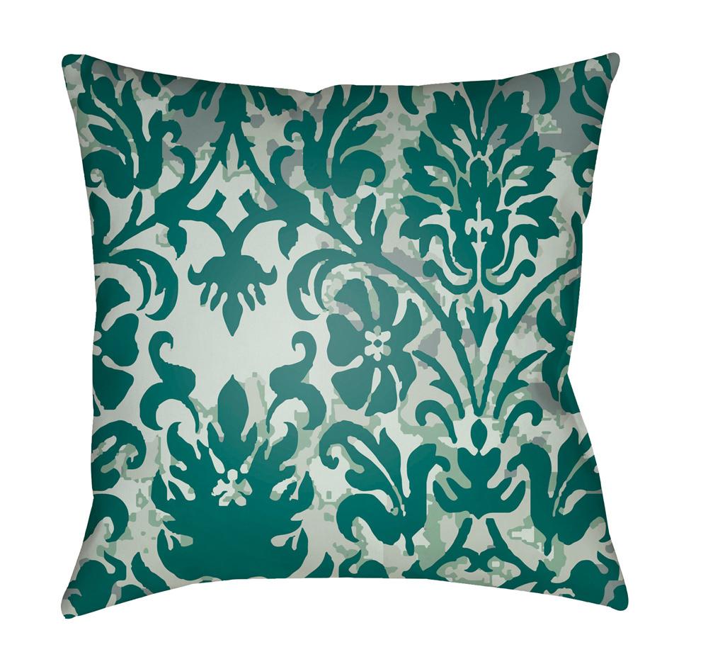 Livabliss - Moody Damask 20inLx20inW Accent Pillow - DK005-2020 veiw 1