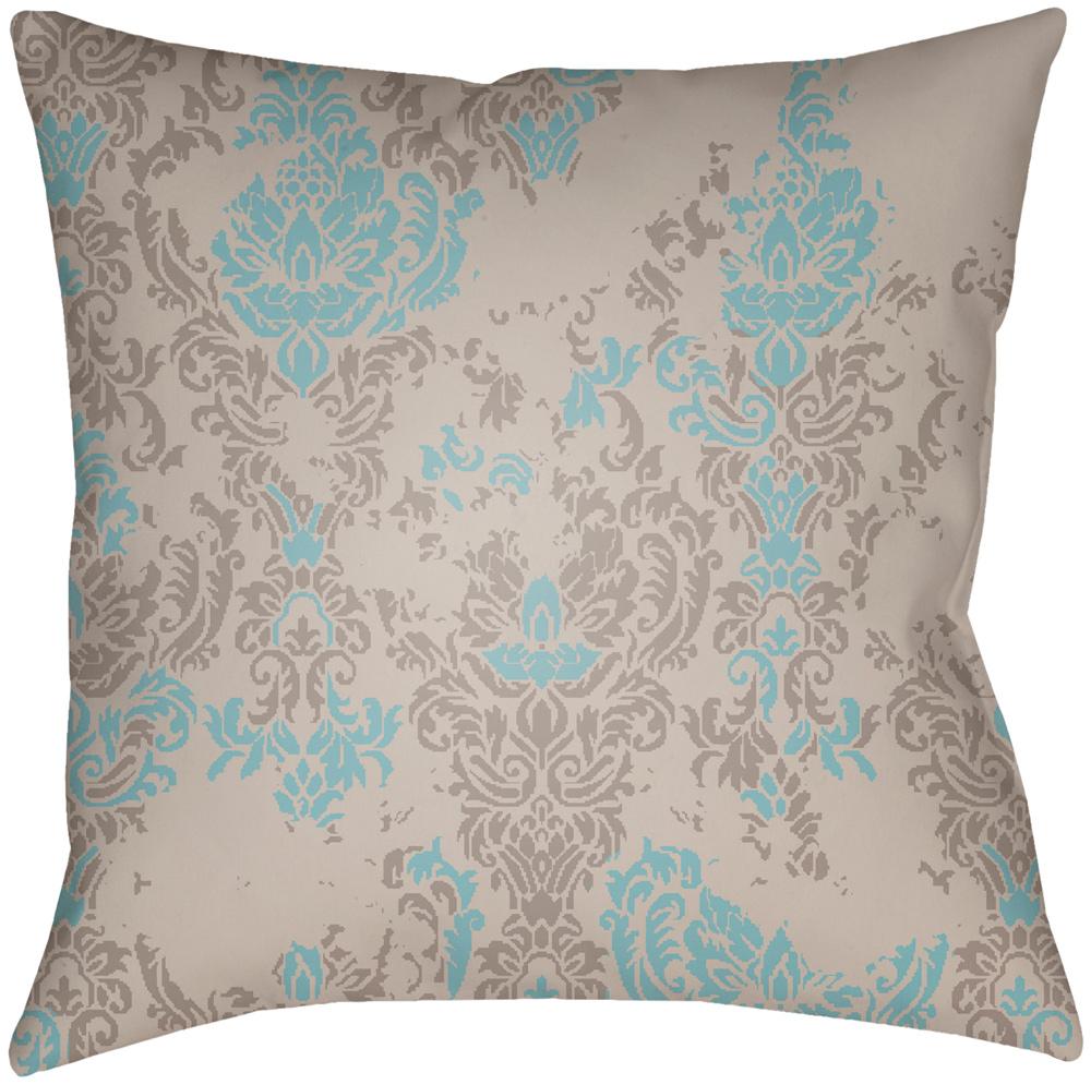 Livabliss - Moody Damask 18inLx18inW Accent Pillow - DK018-1818 veiw 1