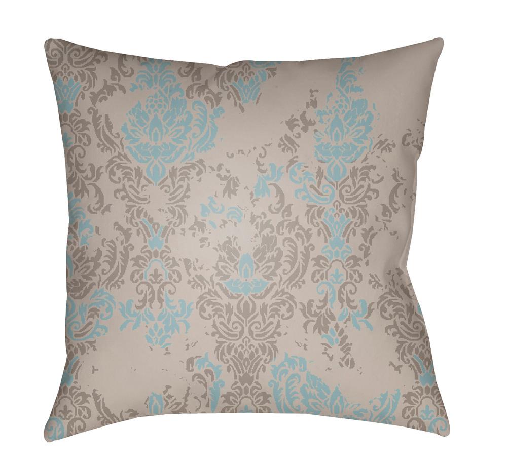 Livabliss - Moody Damask 20inLx20inW Accent Pillow - DK018-2020 veiw 1