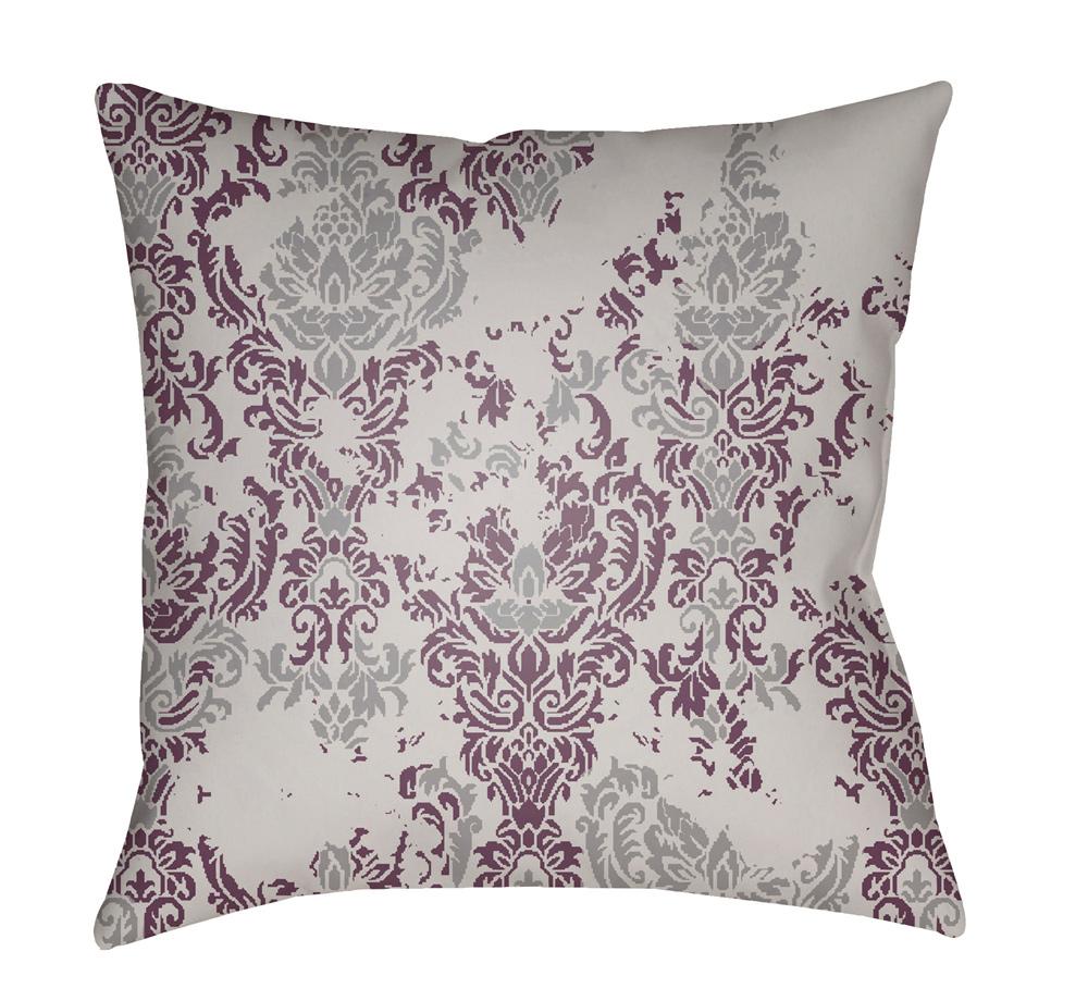 Livabliss - Moody Damask 20inLx20inW Accent Pillow - DK019-2020 veiw 1