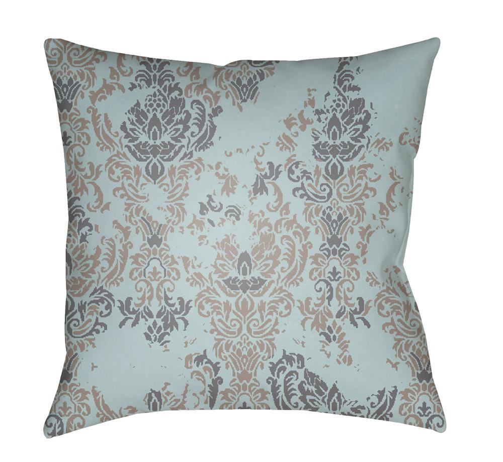 Livabliss - Moody Damask 20inLx20inW Accent Pillow - DK020-2020 veiw 1