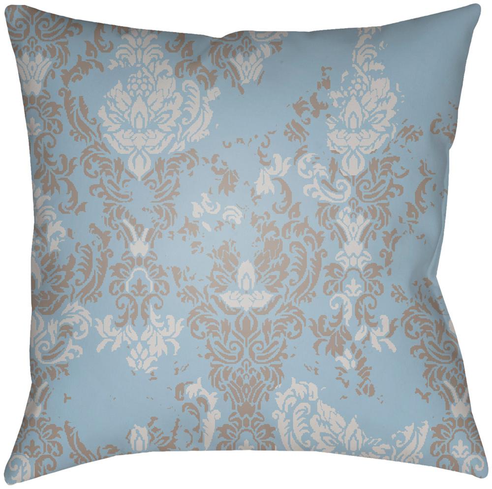 Livabliss - Moody Damask 18inLx18inW Accent Pillow - DK021-1818 veiw 1