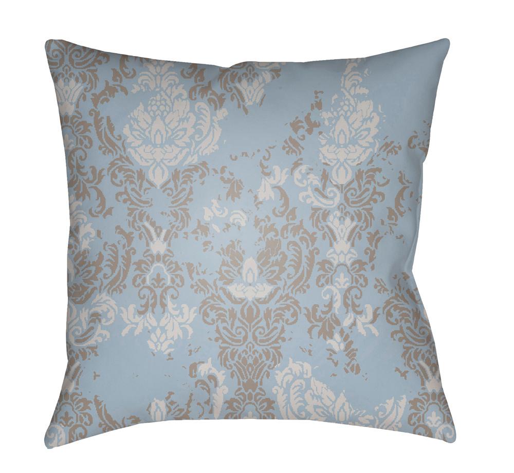 Livabliss - Moody Damask 20inLx20inW Accent Pillow - DK021-2020 veiw 1