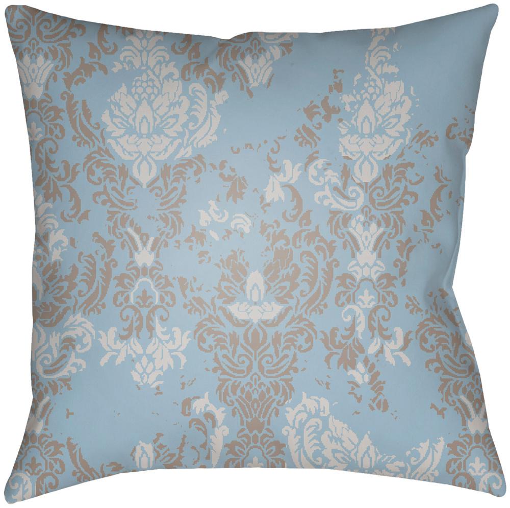 Livabliss - Moody Damask 22inLx22inW Accent Pillow - DK021-2222 veiw 1