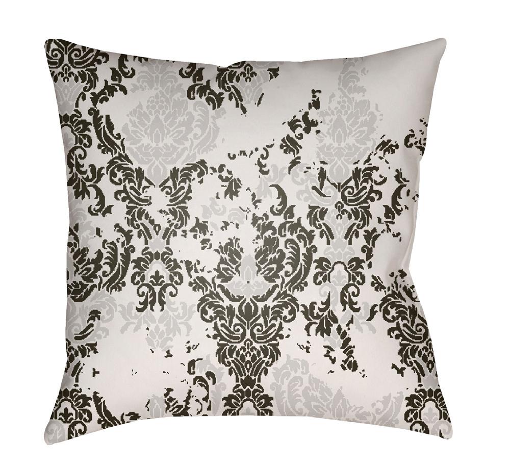 Livabliss - Moody Damask 20inLx20inW Accent Pillow - DK022-2020 veiw 1