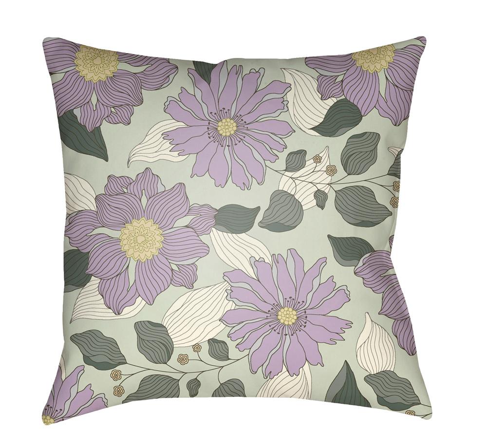 Livabliss - Moody Floral 20inLx20inW Accent Pillow - MF029-2020 veiw 1