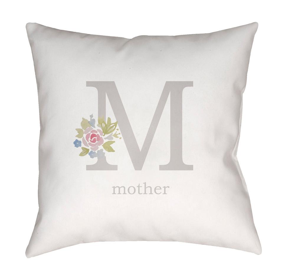 Livabliss - Mother 20inLx20inW Accent Pillow - WMOM011-2020 veiw 1