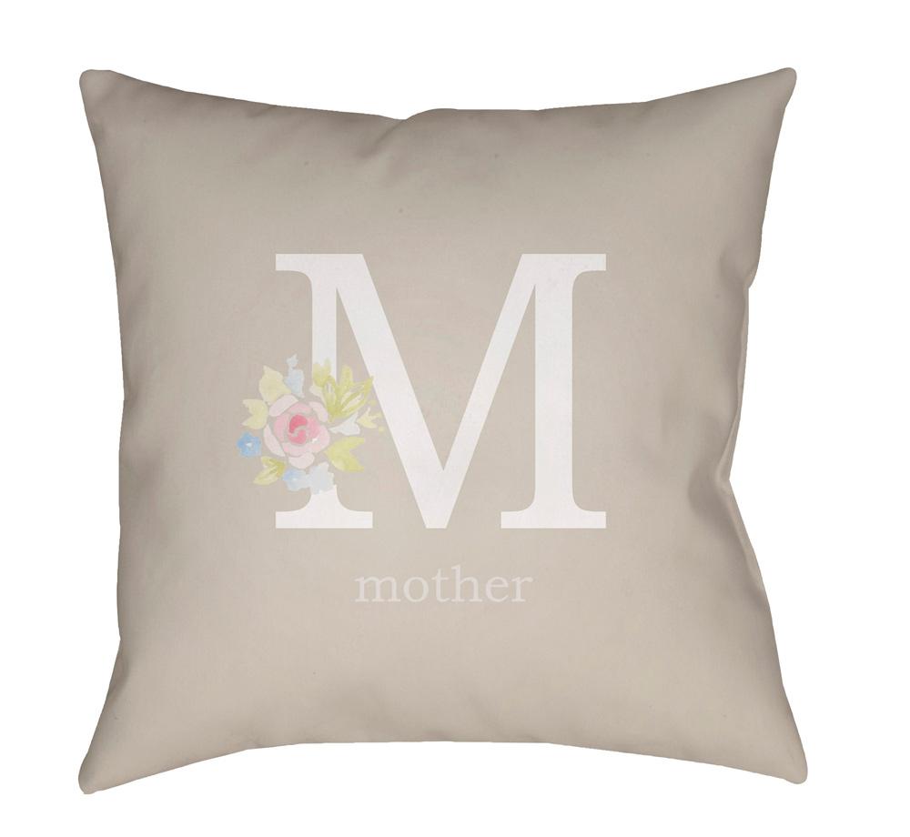 Livabliss - Mother 18inLx18inW Accent Pillow - WMOM013-1818 veiw 1
