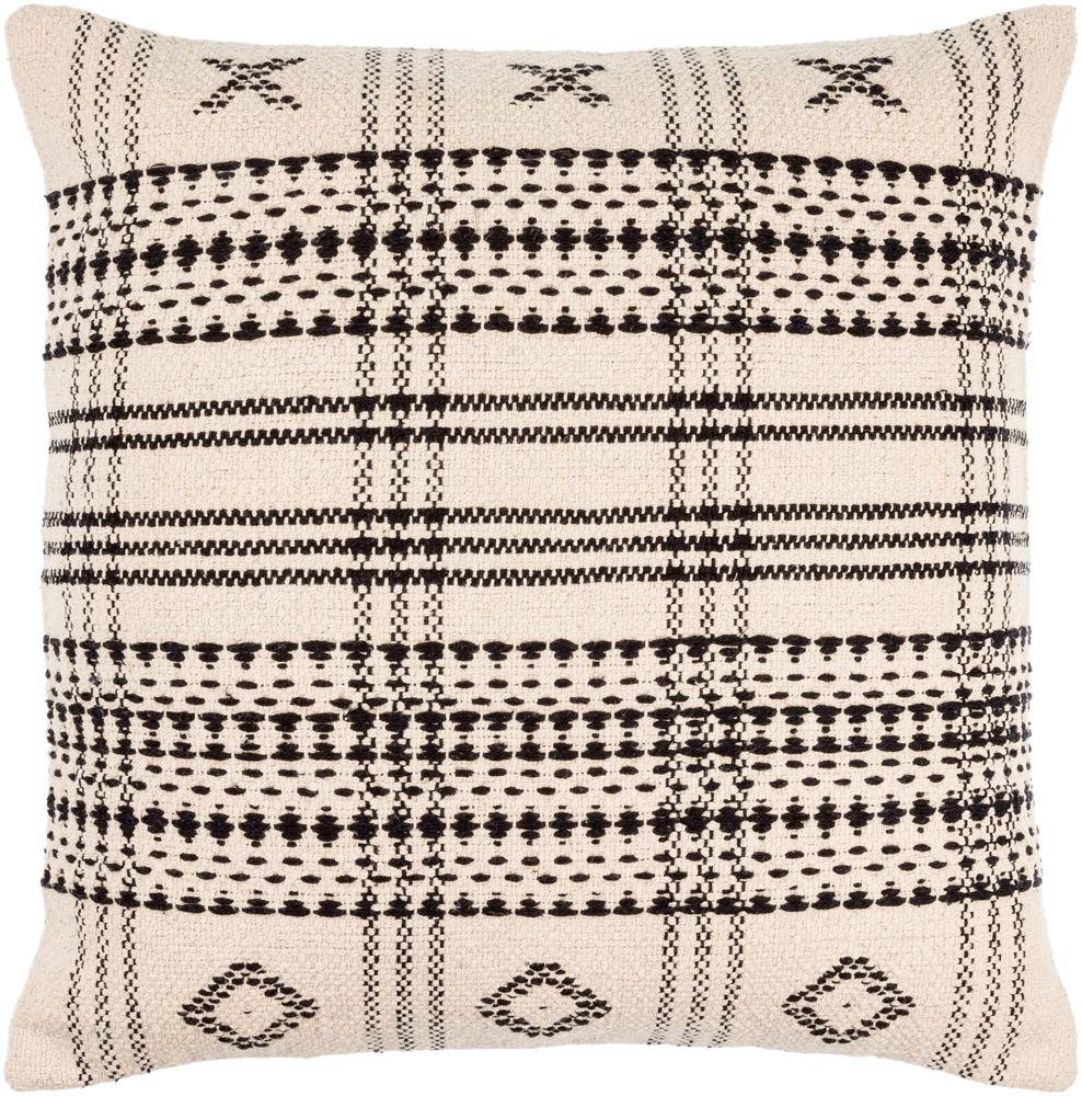 Livabliss - Myrna 22inLx22inW Accent Pillow - With Down Insert - BOMA001-2222D veiw 1